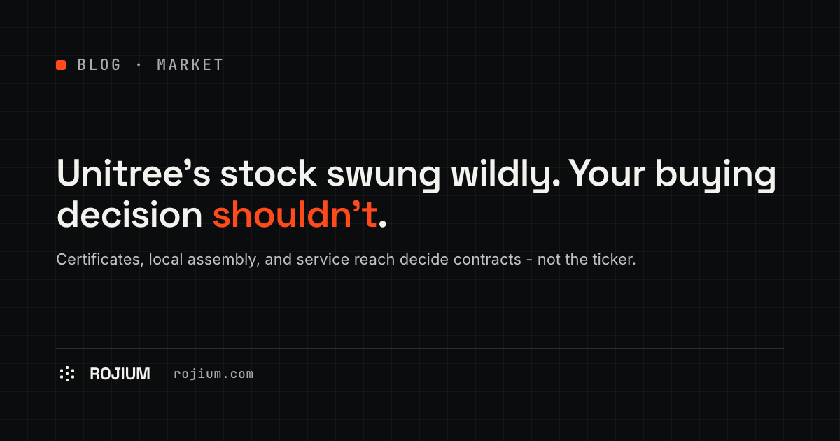 Unitree's stock cools after the IPO rally: what it means for buyers